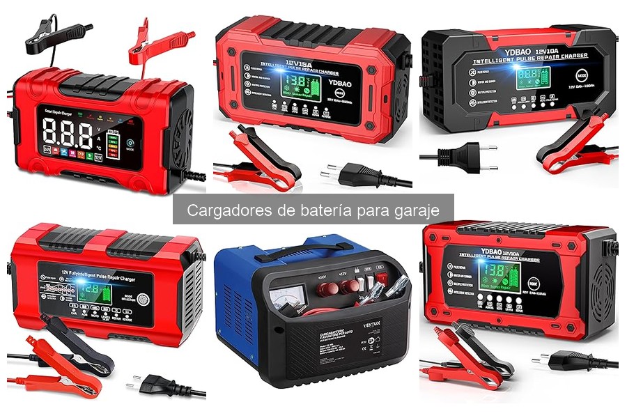 Opiniones sobre Cargadores de Batería para Garaje