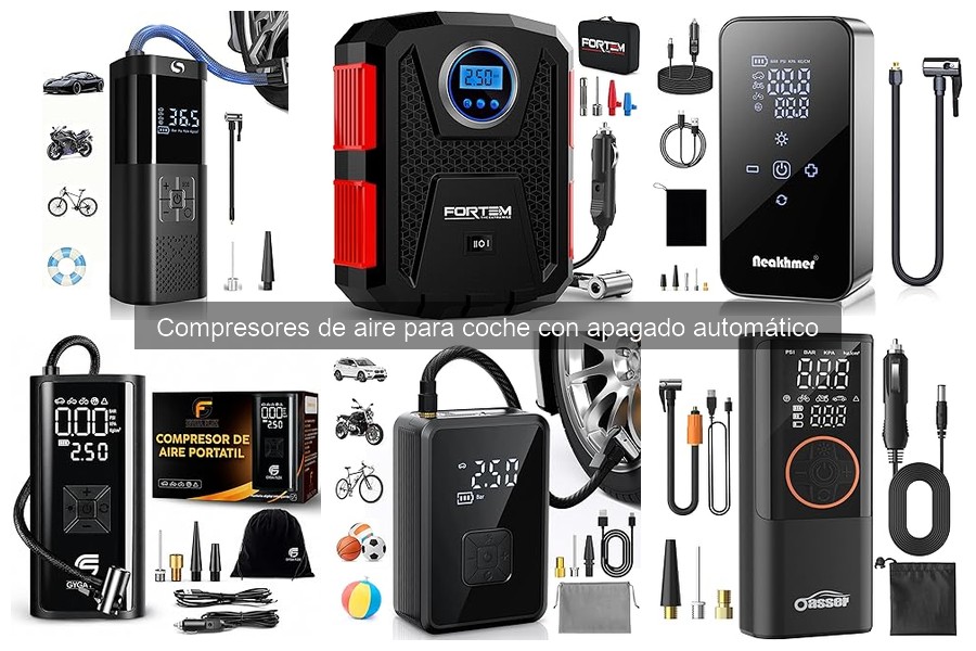 Opiniones sobre compresores de aire para coche automáticos