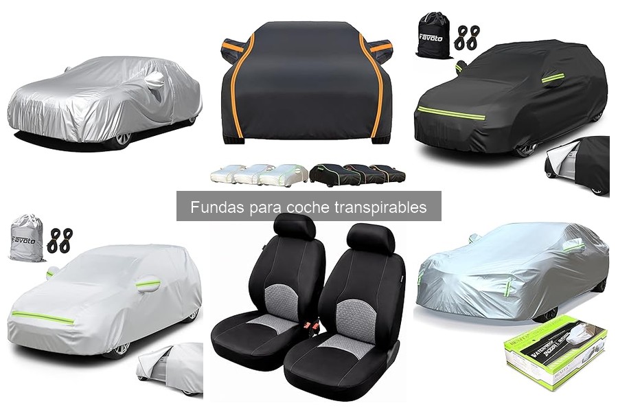 Opiniones sobre Fundas Transpirables para Coche de Marcas