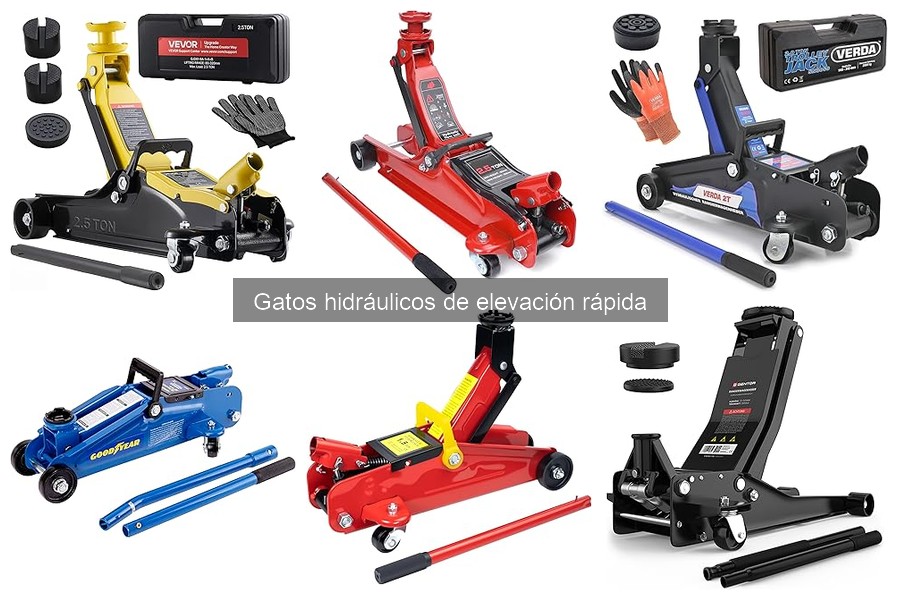 Opiniones sobre gatos hidráulicos de elevación rápida