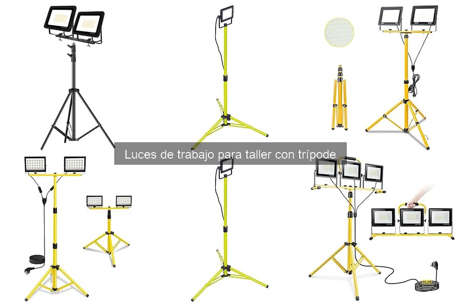 Opiniones sobre luces de trabajo con trípode: Usuarios reales