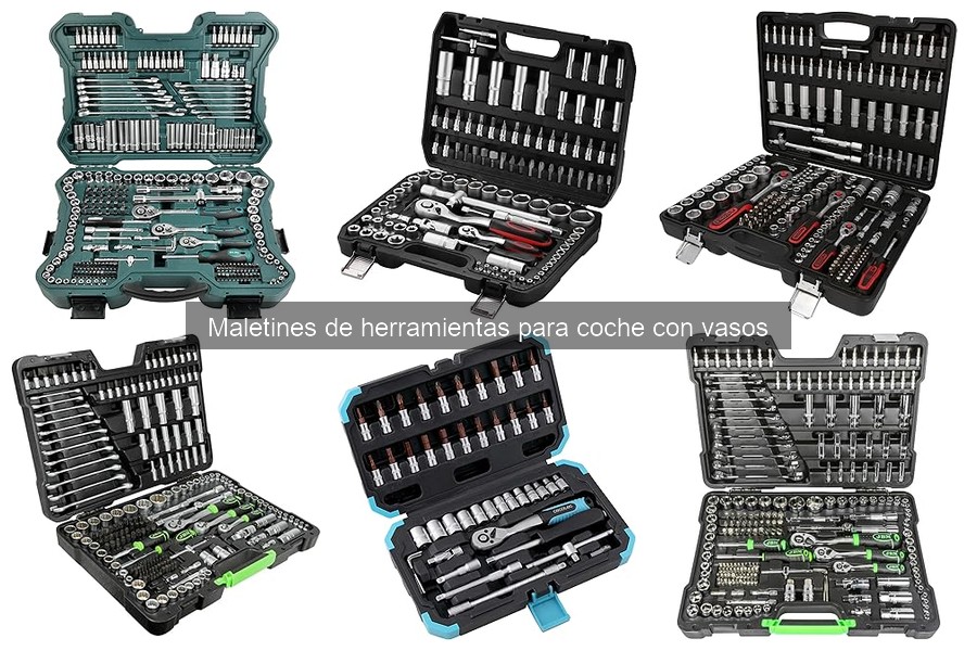 Opiniones sobre Maletines de Herramientas para Coche con Vasos