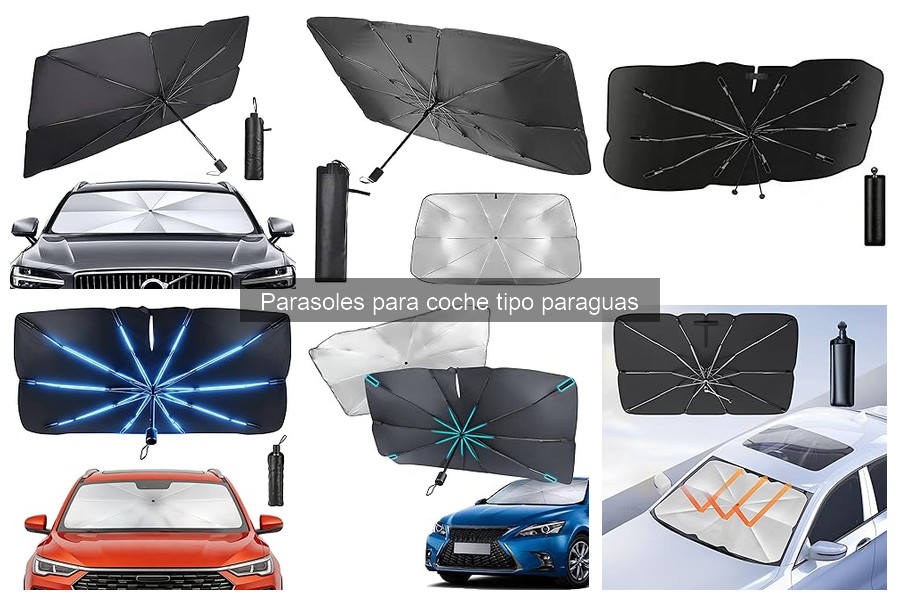 Opiniones sobre Parasoles Tipo Paraguas para Coche
