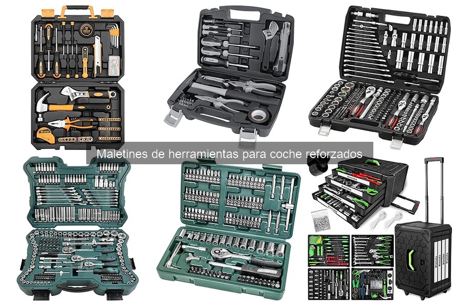 Organización efectiva de herramientas en maletines reforzados