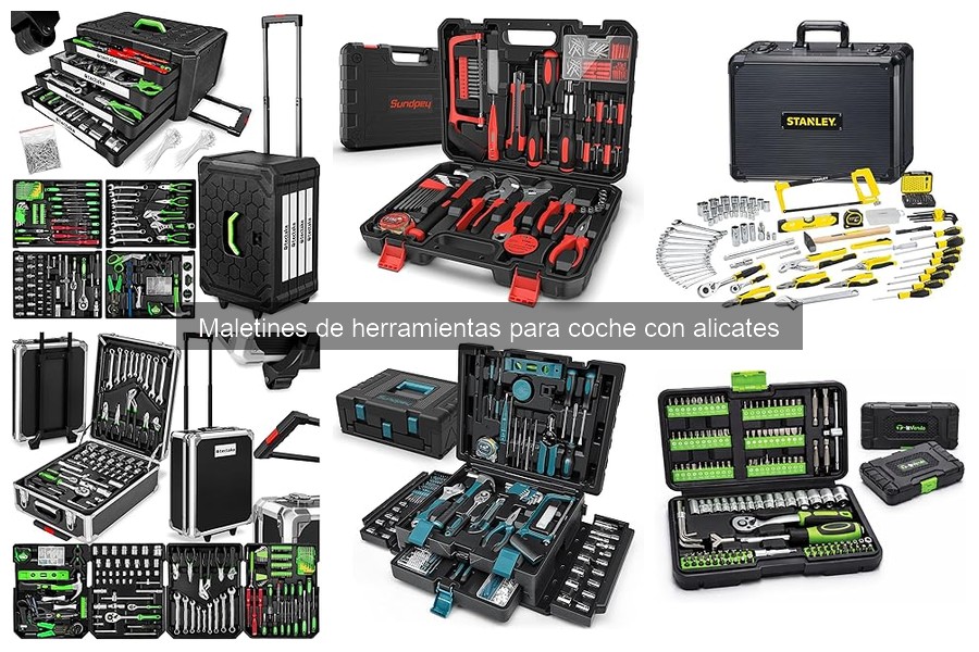 Precio medio de maletines de herramientas con alicates