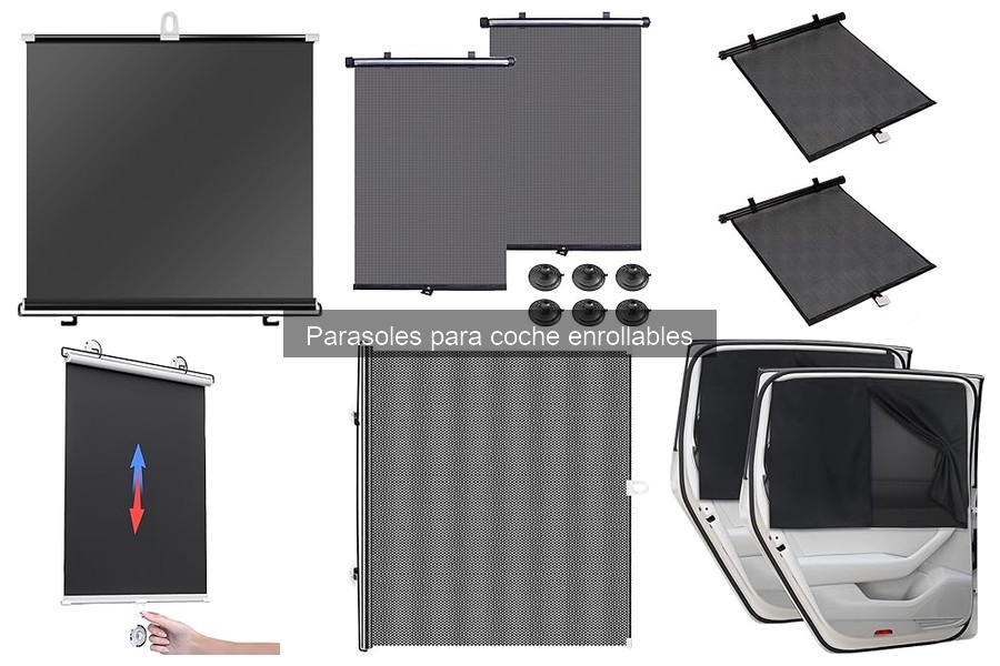 Precio medio de parasoles enrollables para coche: guía