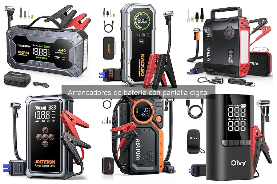Precios de Arrancadores de Batería con Pantalla Digital