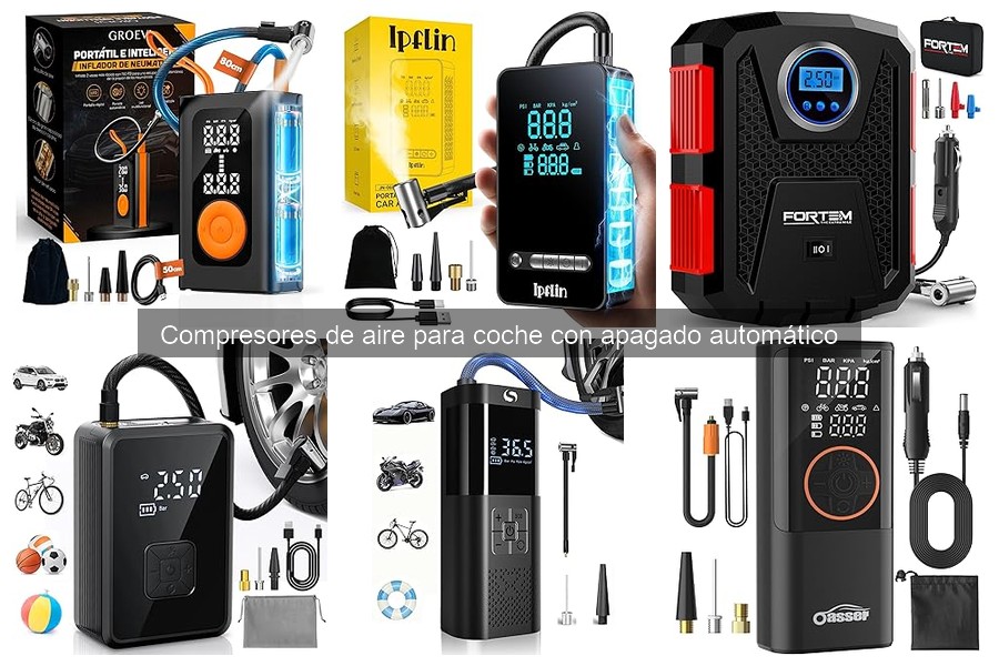 Precios de compresores de aire para coche con apagado automático