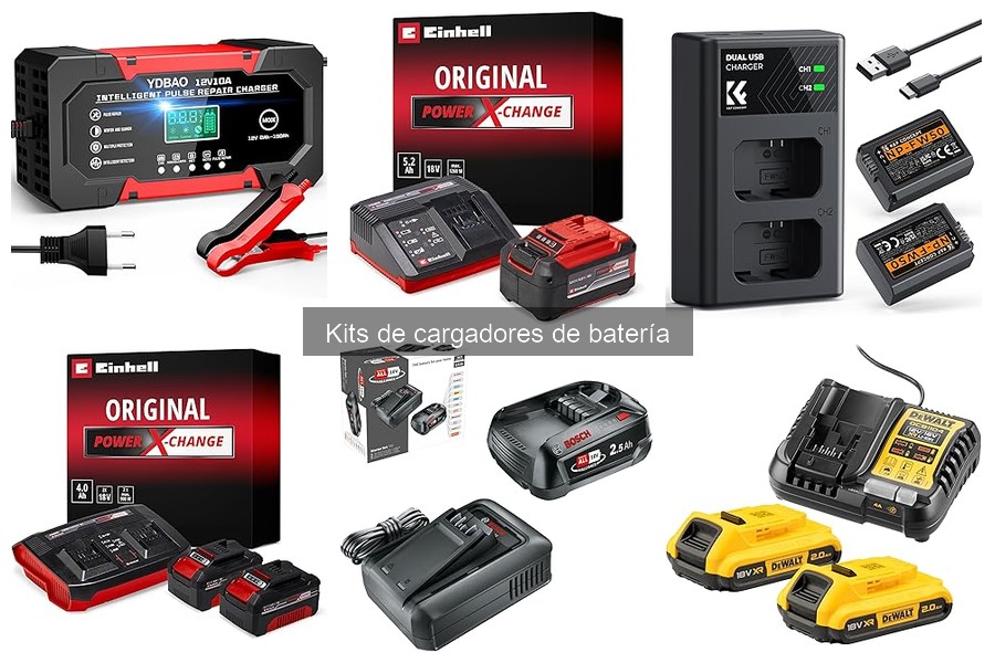 Preguntas Frecuentes sobre Kits de Cargadores de Batería