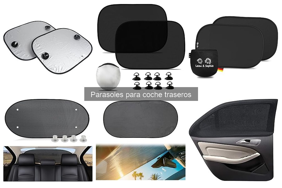 Preguntas Frecuentes sobre Parasoles para Coche Traseros