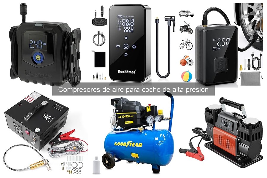 Problemas comunes al usar compresores de aire para coche