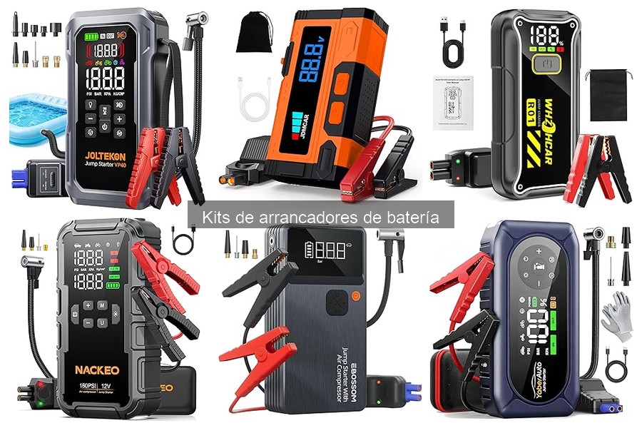 Problemas comunes al usar kits de arrancadores de batería
