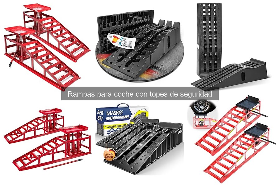 Problemas comunes al usar rampas para coche con topes de seguridad
