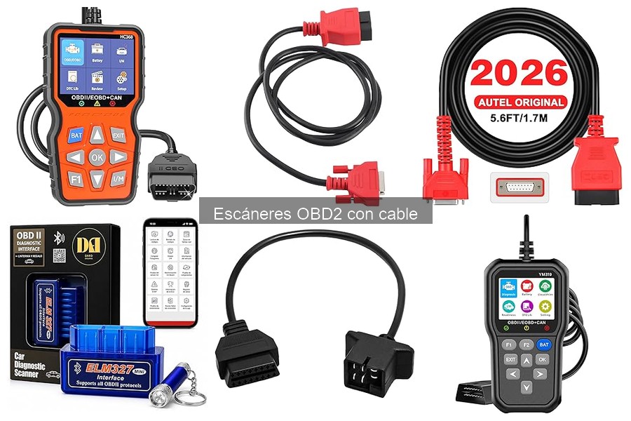 Problemas comunes al usar un escáner OBD2 con cable