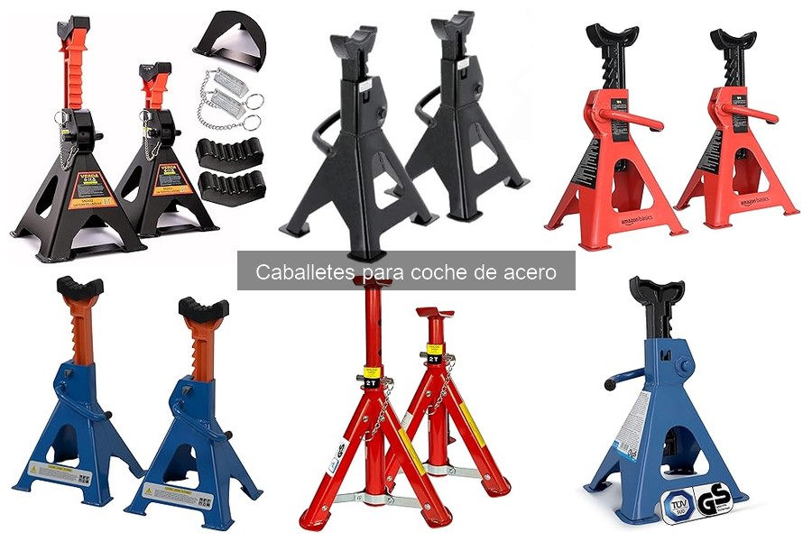 Problemas comunes con caballetes de coche de acero