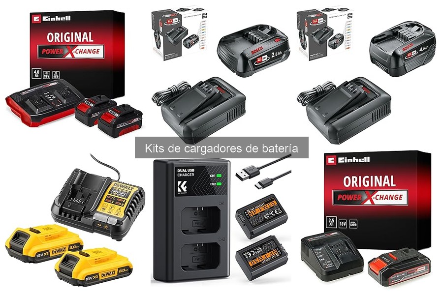 Problemas comunes con kits de cargadores de batería y soluciones