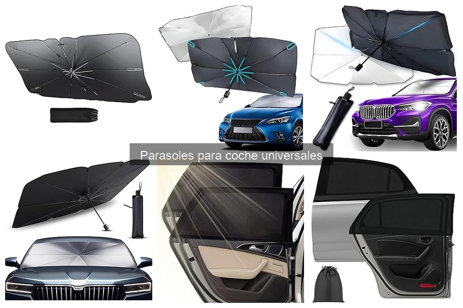Problemas comunes con parasoles universales para coche