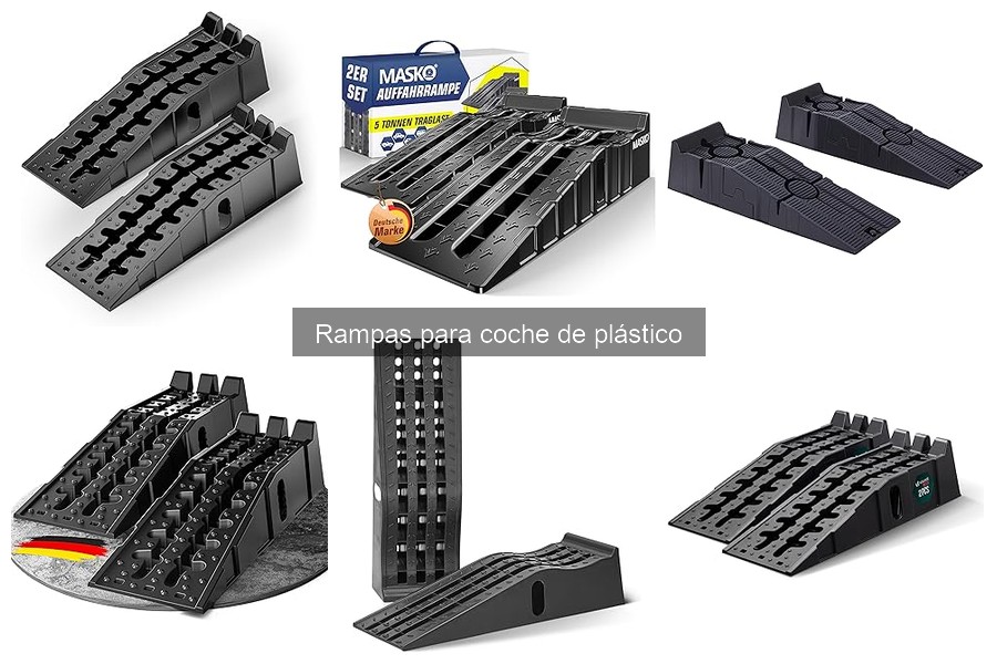 ** Problemas comunes con rampas de plástico para coches