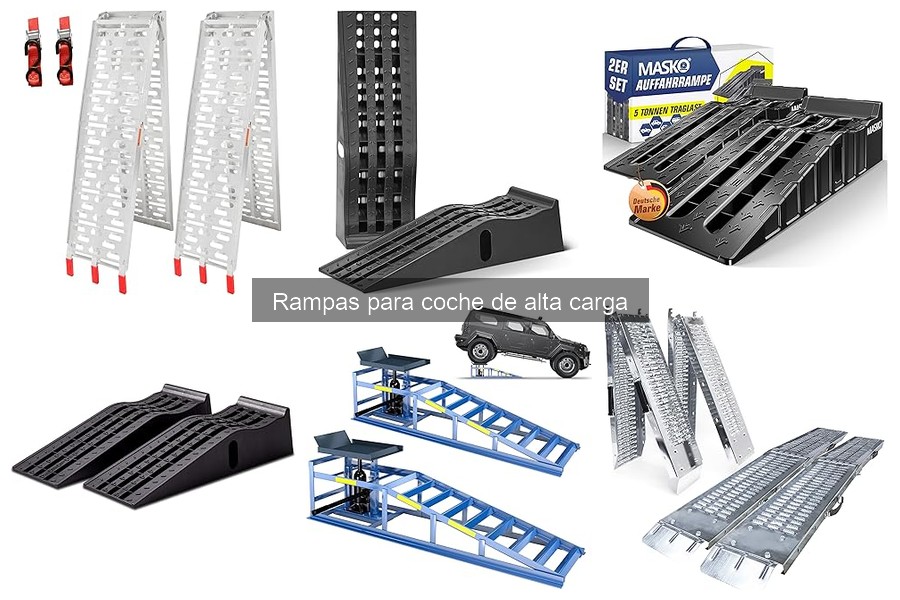 Problemas Comunes con Rampas para Coche de Alta Carga