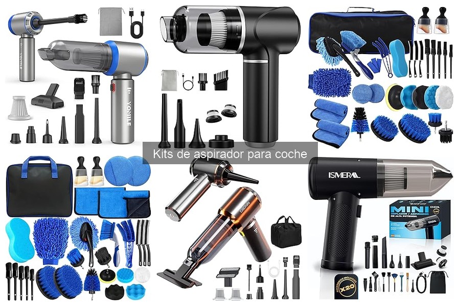Problemas comunes en kits de aspirador para coche