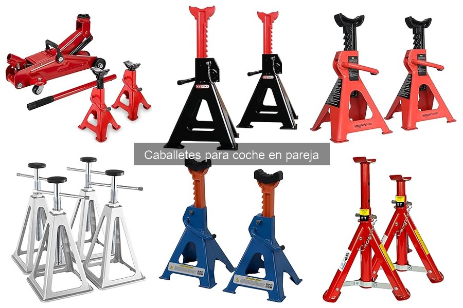 ¿Qué capacidad de carga elegir para caballetes de coche?