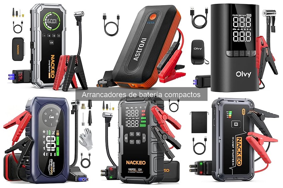 Qué es un arrancador de batería compacto: definición y características