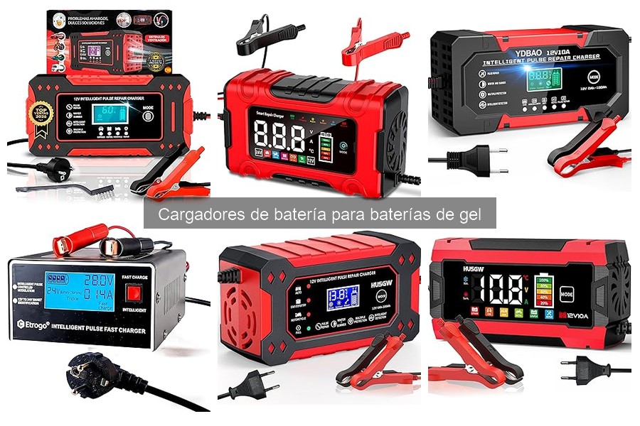 ¿Qué es un cargador de batería para baterías de gel?