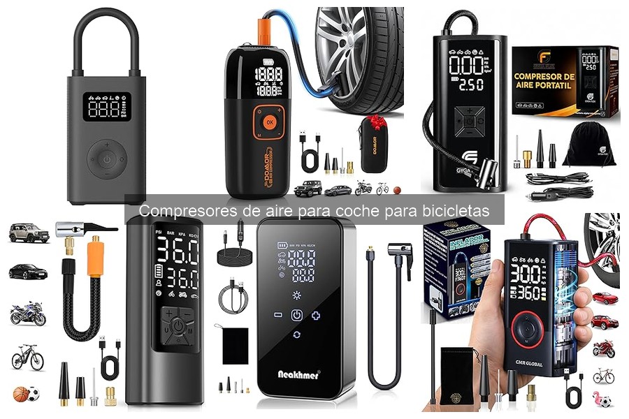 Qué es un compresor de aire para coches y bicicletas