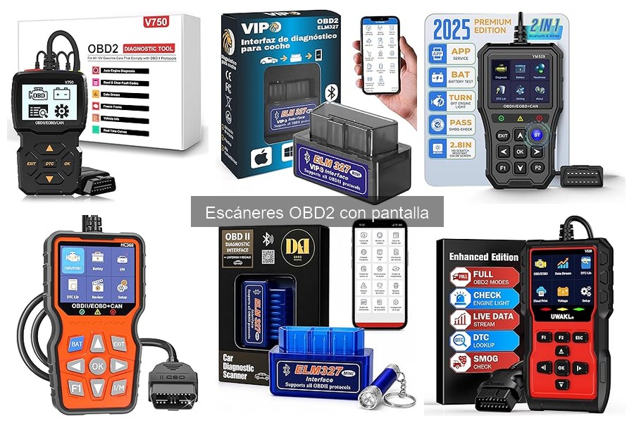 ¿Qué es un escáner OBD2 con pantalla? Guía Informativa
