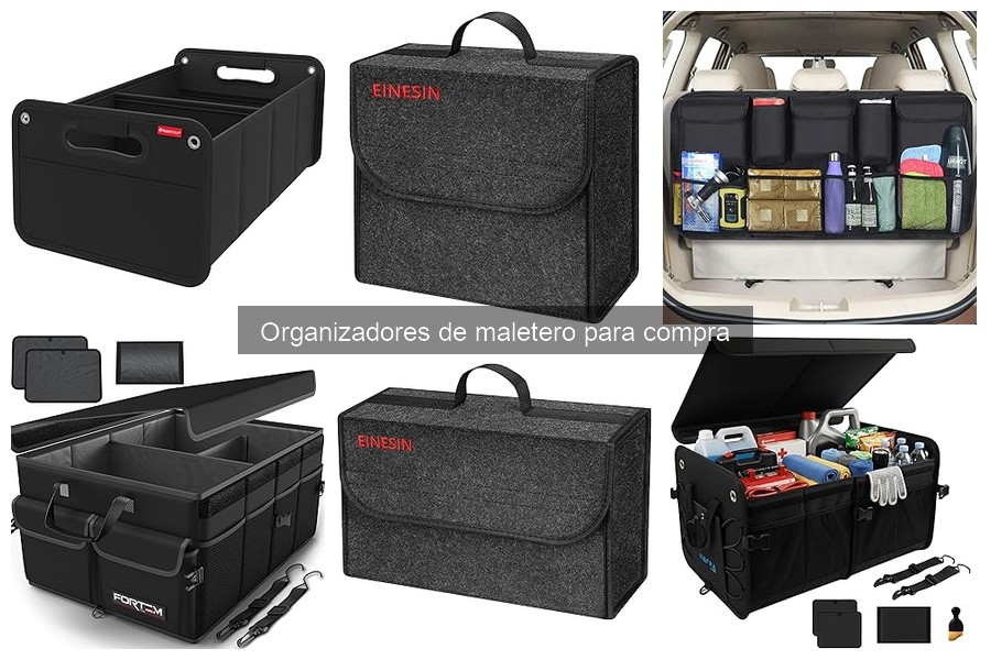 Qué es un organizador de maletero y sus tipos