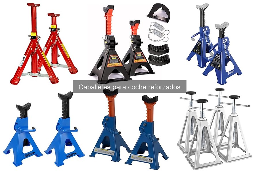 ¿Qué son los caballetes para coche reforzados?