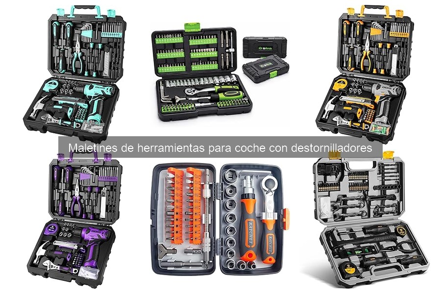 ¿Qué son los maletines de herramientas para coche?
