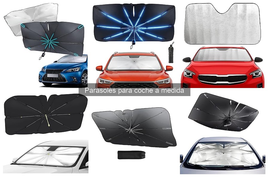 ¿Qué son los parasoles para coche a medida? Ventajas y características