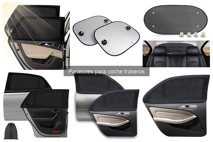 ¿Qué son los parasoles para coche traseros? Descubre su utilidad