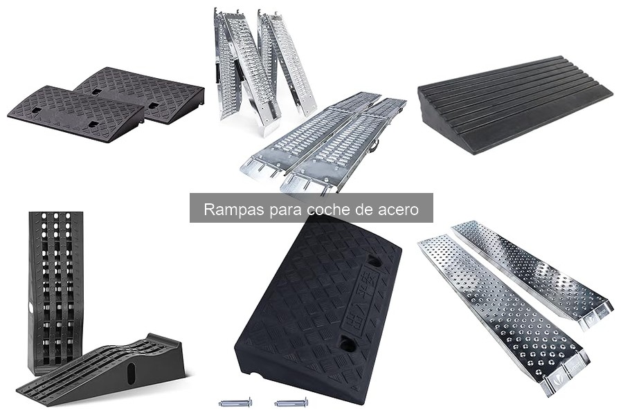 Rampas para coche de acero vs. aluminio: ¿Cuál elegir?