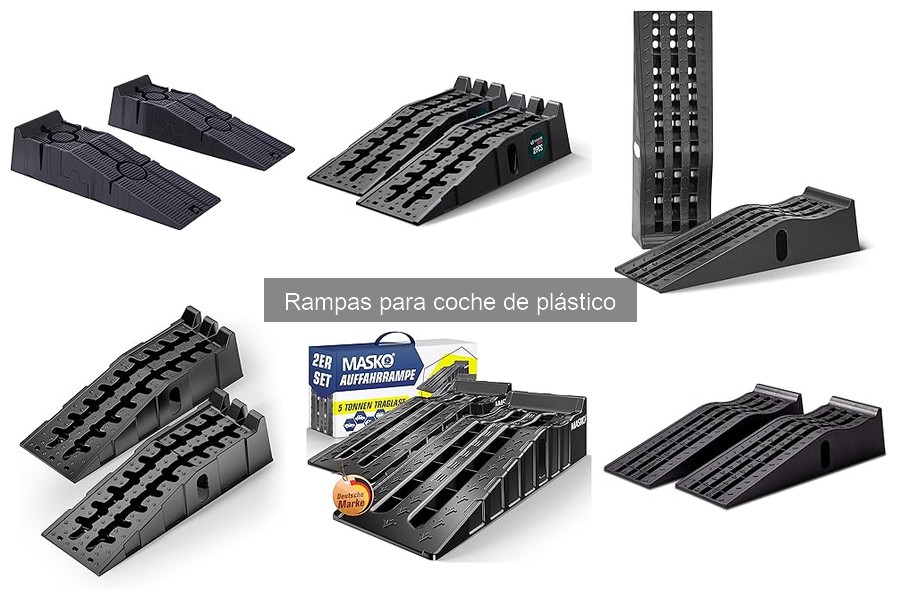 Rampas para Coche de Plástico: Mejores Opciones para SUV y Camionetas
