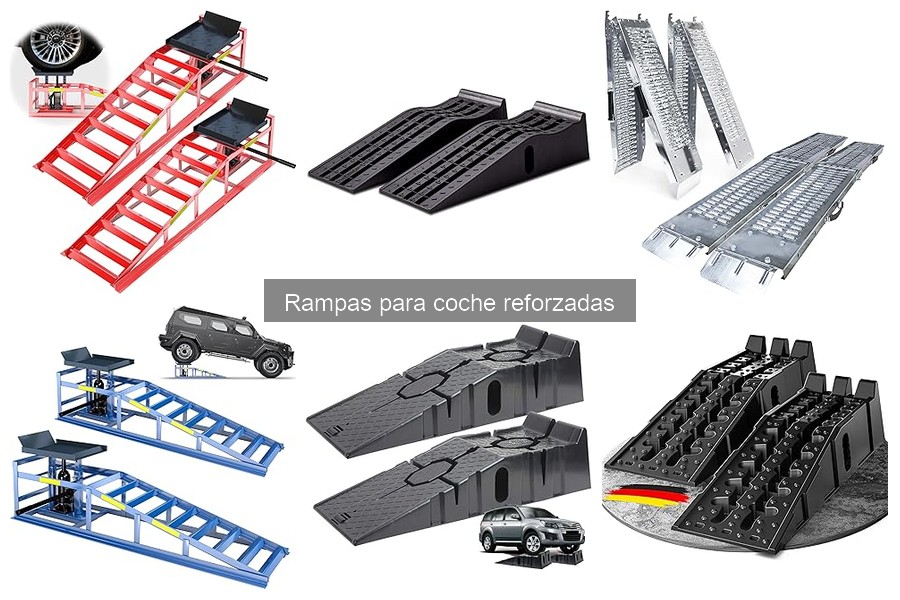 Rampas para coche reforzadas: características y beneficios