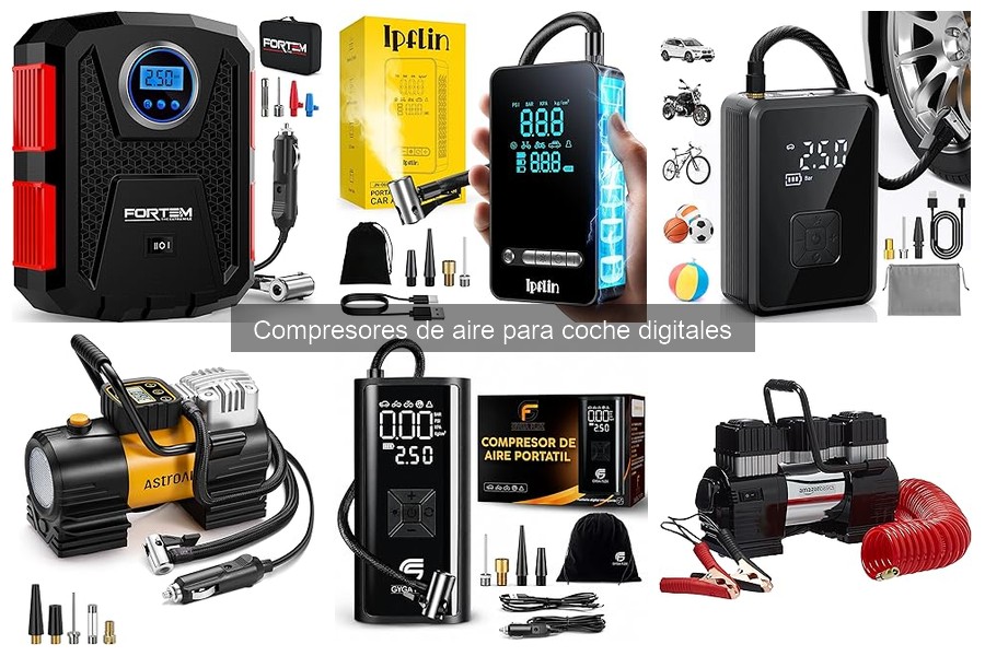 Reseñas de Compresores de Aire Digitales para Coche