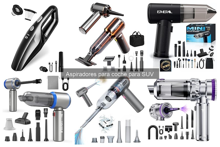 Tipos de Aspiradores para Coche: Guía para SUV