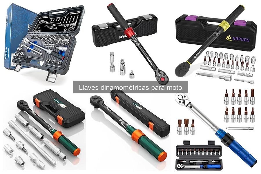 Tipos de llaves dinamométricas para motos: Guía completa
