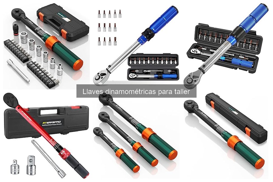 Tipos de llaves dinamométricas y sus usos en el taller
