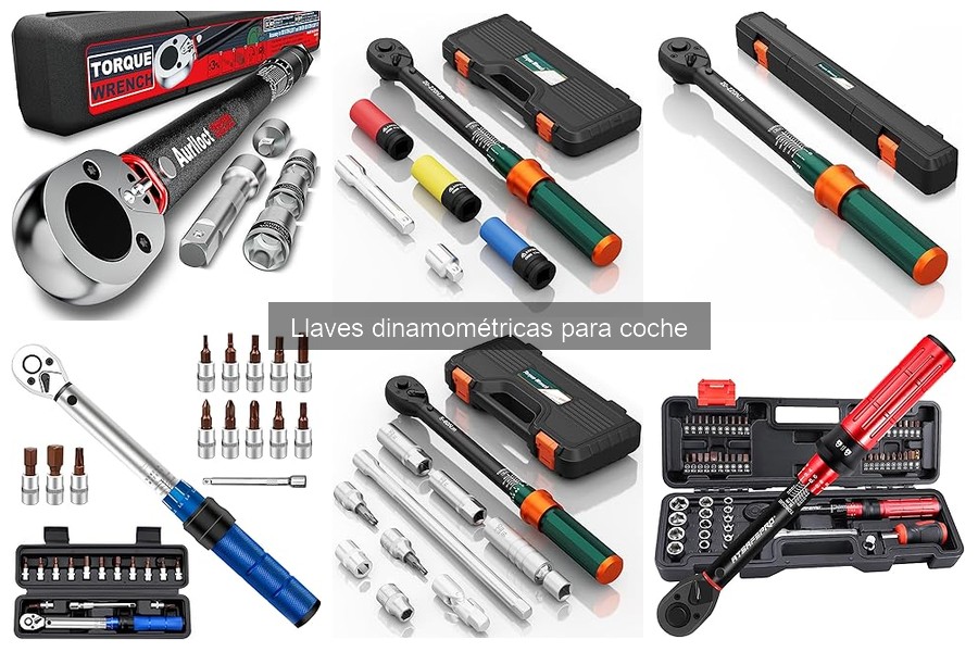 Tipos de llaves dinamométricas y sus usos para coches