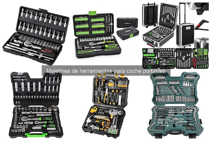 Tipos de maletines de herramientas para coche: Guía completa