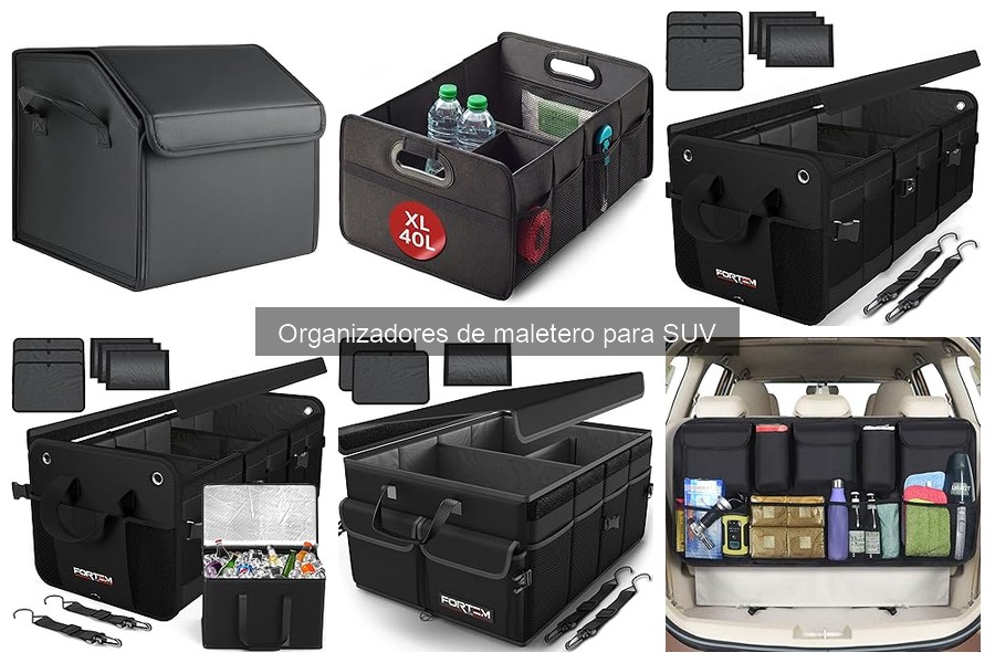 Tipos de organizadores de maletero para SUV: Guía completa