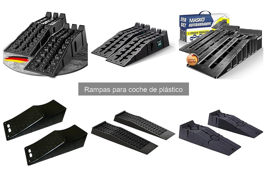 Todo lo que debes saber sobre rampas de plástico para coches