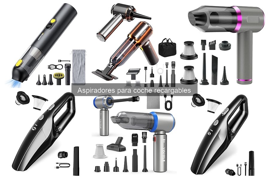 Ventajas de los Aspiradores Recargables para Coche