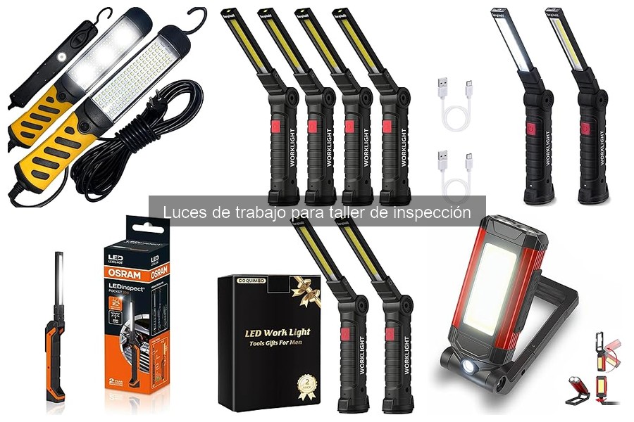 Ventajas de luces de trabajo LED para tu taller