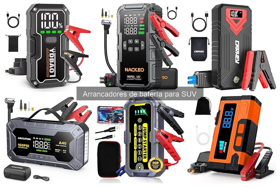 Ventajas de Usar Arrancadores de Batería para SUV