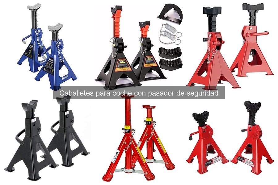 Ventajas y desventajas de caballetes para coche con pasador