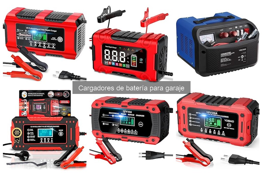 Ventajas y desventajas de cargadores de batería en garaje